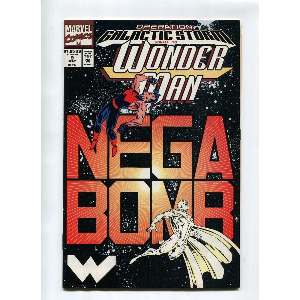 Wonder Man #9 Comic Book 1991 Marvel Comics  Operation Galactic Storm Part 18
